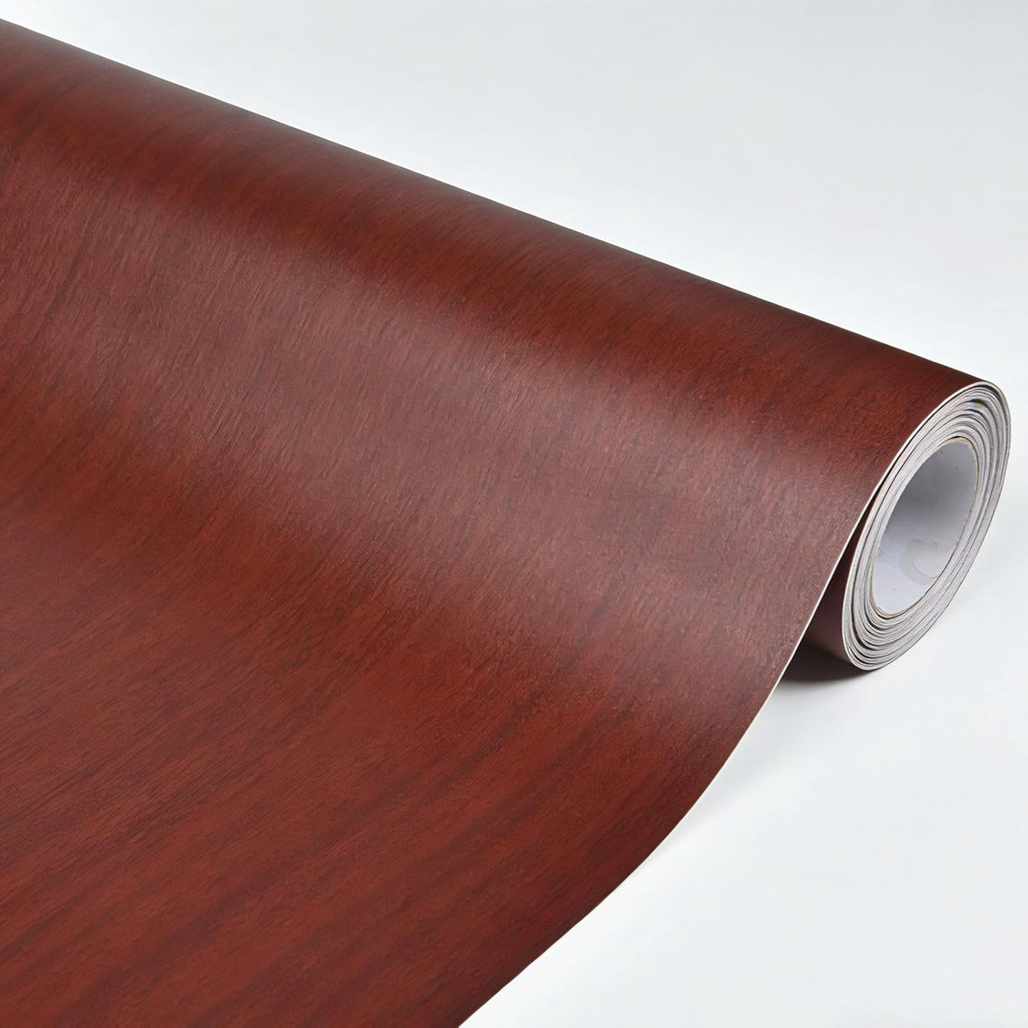 Professional Grade Thickening Peel and Stick Floor Tile 11.8”X 118" Self Adhesive Vinyl Flooring Floor Tiles Peel and Stick Waterproof and Non-Slip Scratch-Resistant for Kitchen Bathroom, Red Brown