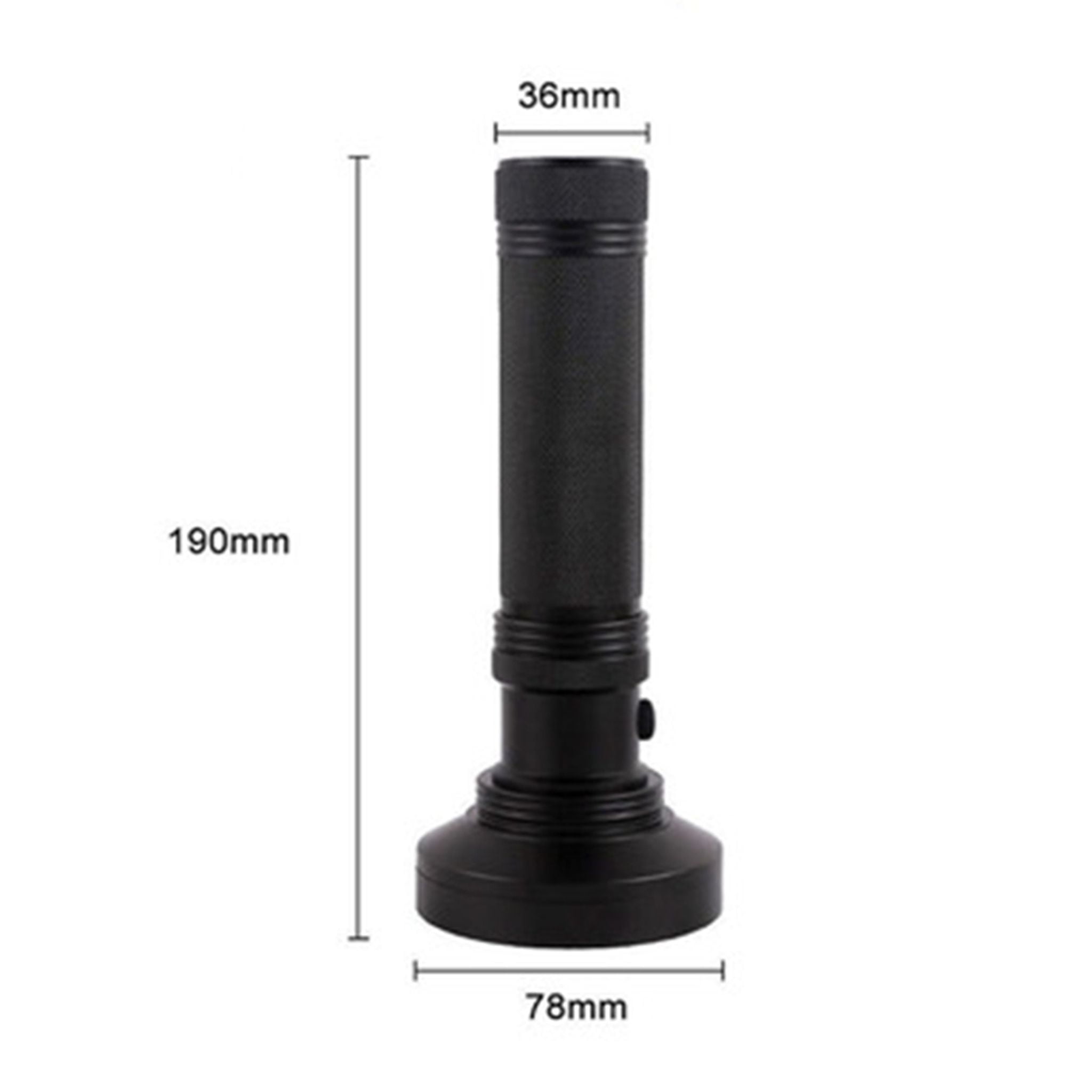 Professional Grade Ultraviolet Blacklight, 365nm UV Black Light with Black Glass Filter, Larger Brighter Coverage, Multi-function Tool for Detailed Stain Detection