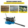 thumbnail image 1 of Professional-Grade Universal Scroll Bender - High-Hardness Steel Design for Accurate Radius and Angle Bending on Multiple Metals, 1 of 7