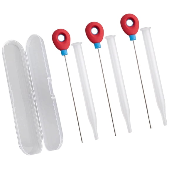 Professional Grades 3Pcs Cake Thermometers Needle In Storage Box Kitchens Baking Accessories For Home Bakers