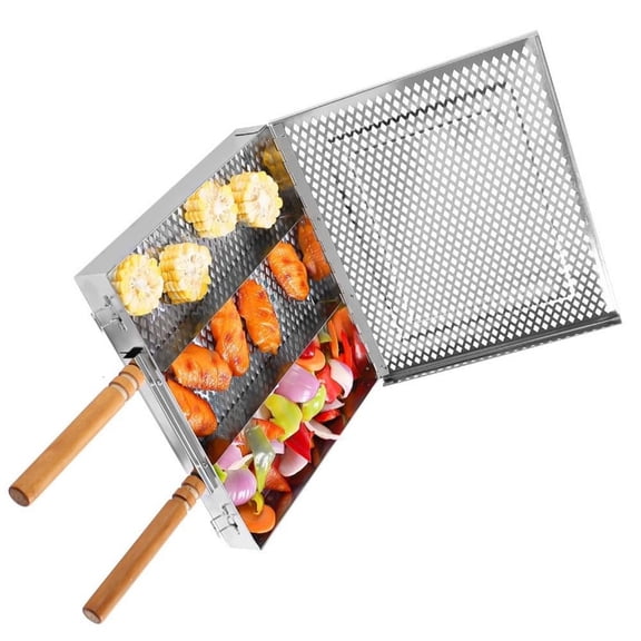 Professional Grades BBQ Pan Durable Grills Tool BBQ Cooking Tool For Family Gatherings Parties Outdoor Activity