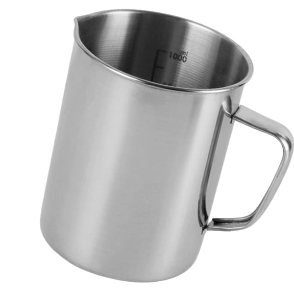 Professional Grades Nonrust Steel Liquid And Dry Measuring Cup Accurate Scale Nonslip Grip Dishwasher Safe