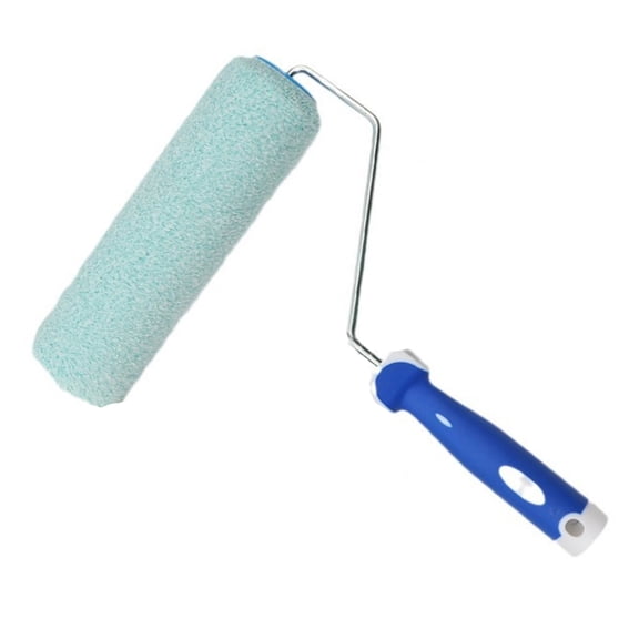 Professional Grades Paint Roller With Nonslip Handle And Tear Resistant Microfiber Fabric Microfiber Roller
