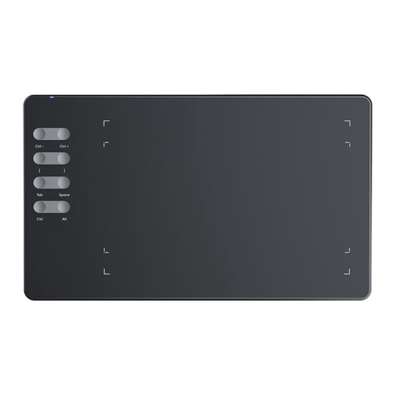 Professional Graphics Drawing Tablet with 16384 Pressure Levels 8 Hotkeys and Battery-Free Stylus for Digital Art Sketching Design Win Mac Android 7.68 x 4.80 Inches / 19.5 x 12.2 cm