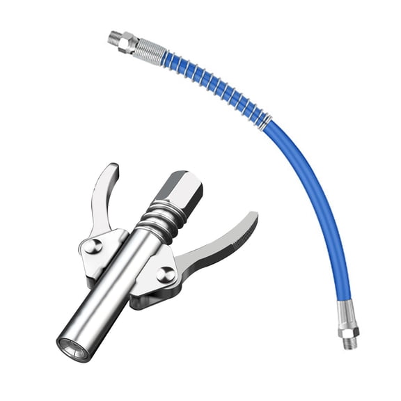 Professional GreaseGun Coupler 10000PSI Working Pressure Quick Release Grease Coupler Simple to Lock Handle GreaseGun