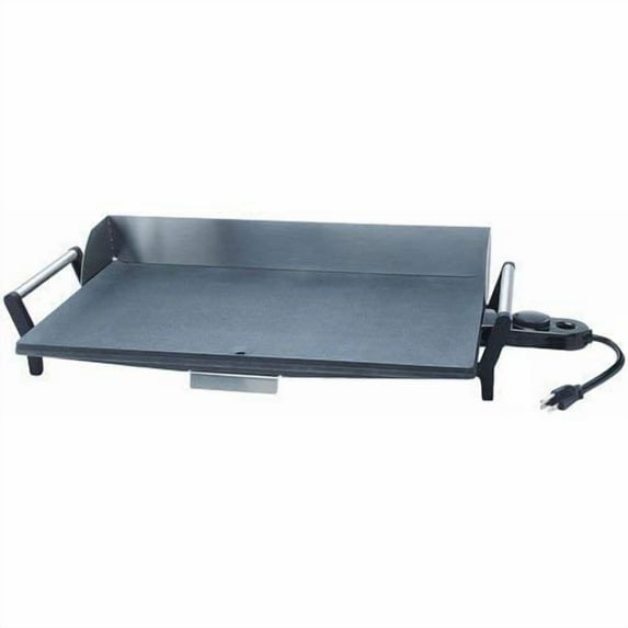 BroilKing Nonstick 21 x 12 Inch Professional Countertop Griddle, Black
