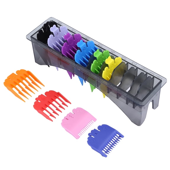 Professional Guide Comb Set Attachment Hair Cutting Tools Barber Accessories, 10 Pieces