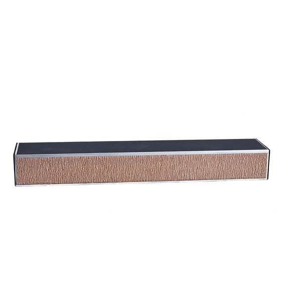 Professional Guitar Bass Fret Leveling Beam Metal Polishing Tool with 4 Grit Sandpapers for Music Instrument Maintenance
