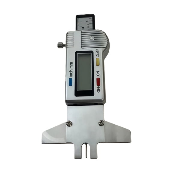 Professional Guitar Digital String Distance Ruler with LCD Display Accurate Measurement Compact for Convenient Handling
