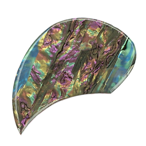 Professional Guitar Pickguard Guitar Protective Covers Colorful Shell Pattern Painted Guitar Pickguard PVC Texture