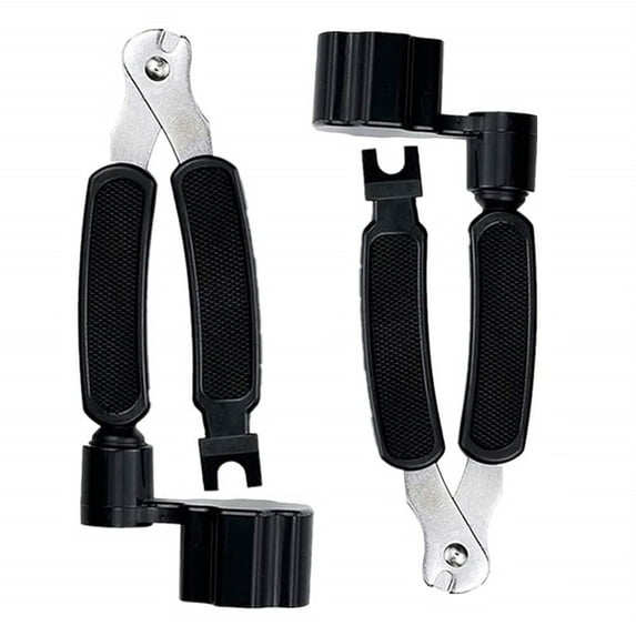 Professional Guitar String Winder Cutter and Bridge Pin Puller,Guitar Repair Tool Functional 3 in 1 (Black)