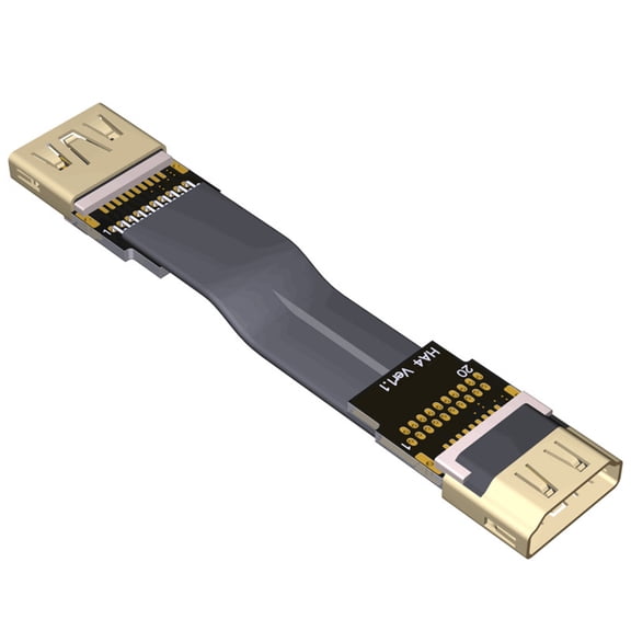 Professional HDMI2.0b Extension Cable Plugs and Play 18Gbps Bandwidth 4 K@50/60Hz for Built In Systems Integration