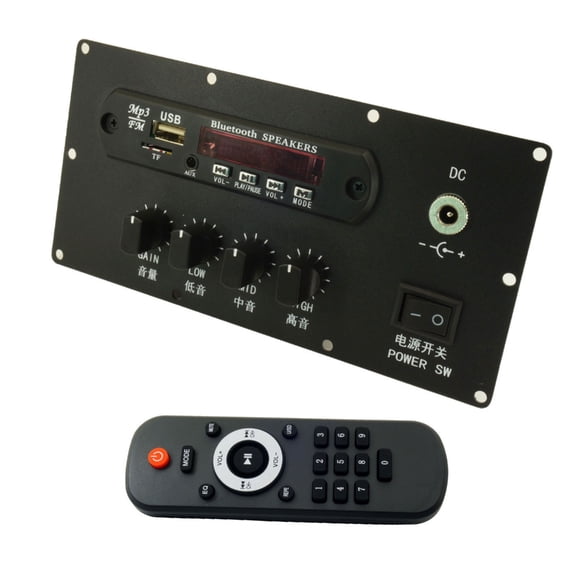 HIFI Speaker NE5532 Preamp Tone Board Bluetooth-compatible Speaker Modification Control Panel Board 9-29V Power Supply