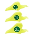 thumbnail image 1 of Professional Hair Clipper Combs Guides, Hair Clipper Guards 1 & 1/4" 1 & 1/2" 2", Mega NO.16 NO.12 NO.10 fits for Most Wahl Clippers(Yellow), 1 of 17