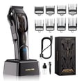 thumbnail image 1 of Professional Hair Clipper Set, Brushless Motor, DLC Ceramic Blade, Cordless Rechargeable, Black, 1 of 6
