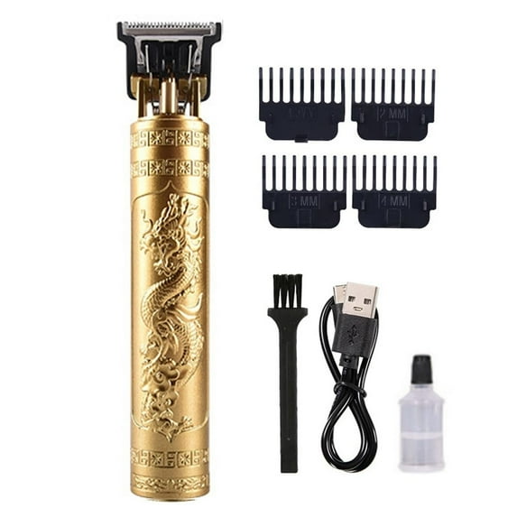 Professional Hair Clippers Cordless Trimmer for Men Gift Long Lasting Portable Dragon Buddhas Design Hair Removal Hair Clippers Men Hair Clippers Clippers Hair Cutting Barber