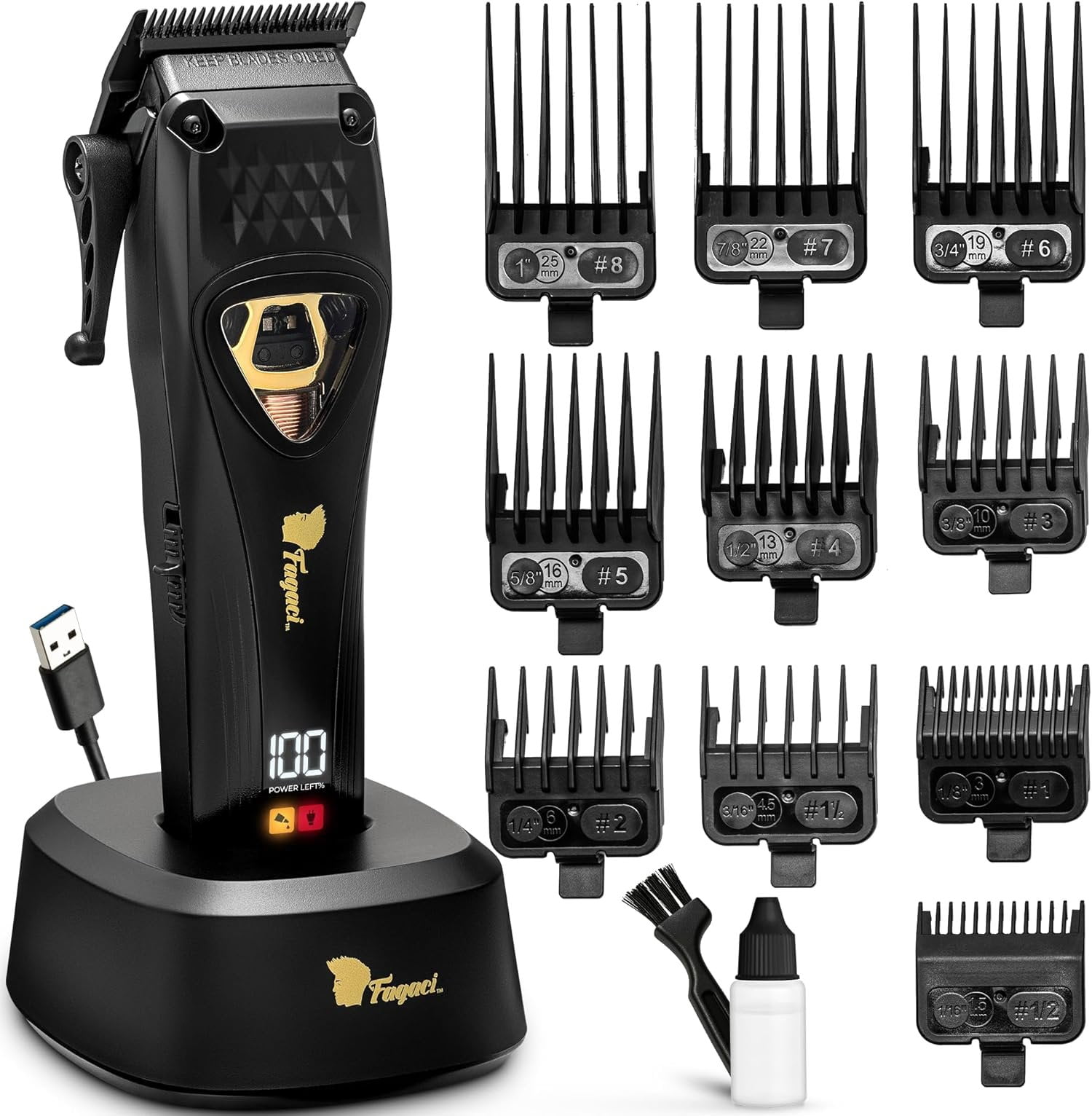 Professional Hair Clippers for Men with DLC and High Torque, Vector ...