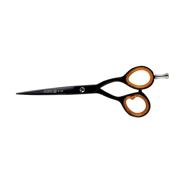 Professional Hair Cut RAZOR EDGE Korean Pattern Japanese Steel Moustache Scissor