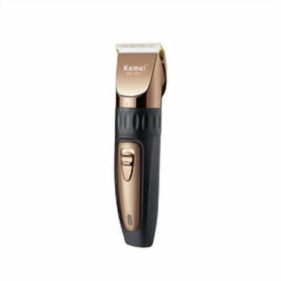 Professional Hair Cutter Machine Trimmer Kemei Km-1255 Ceramic Cutter Head Led Household Usb Rechargeable Hair Clipper