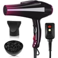 thumbnail image 1 of Professional Hair Dryer Ionic Blow Dryer 3500 Watt Salon Hair Dryers Ceramic Tourmaline Quick Dry Blow Dryer with AC Concentrator Diffuser Attachments, 1 of 5