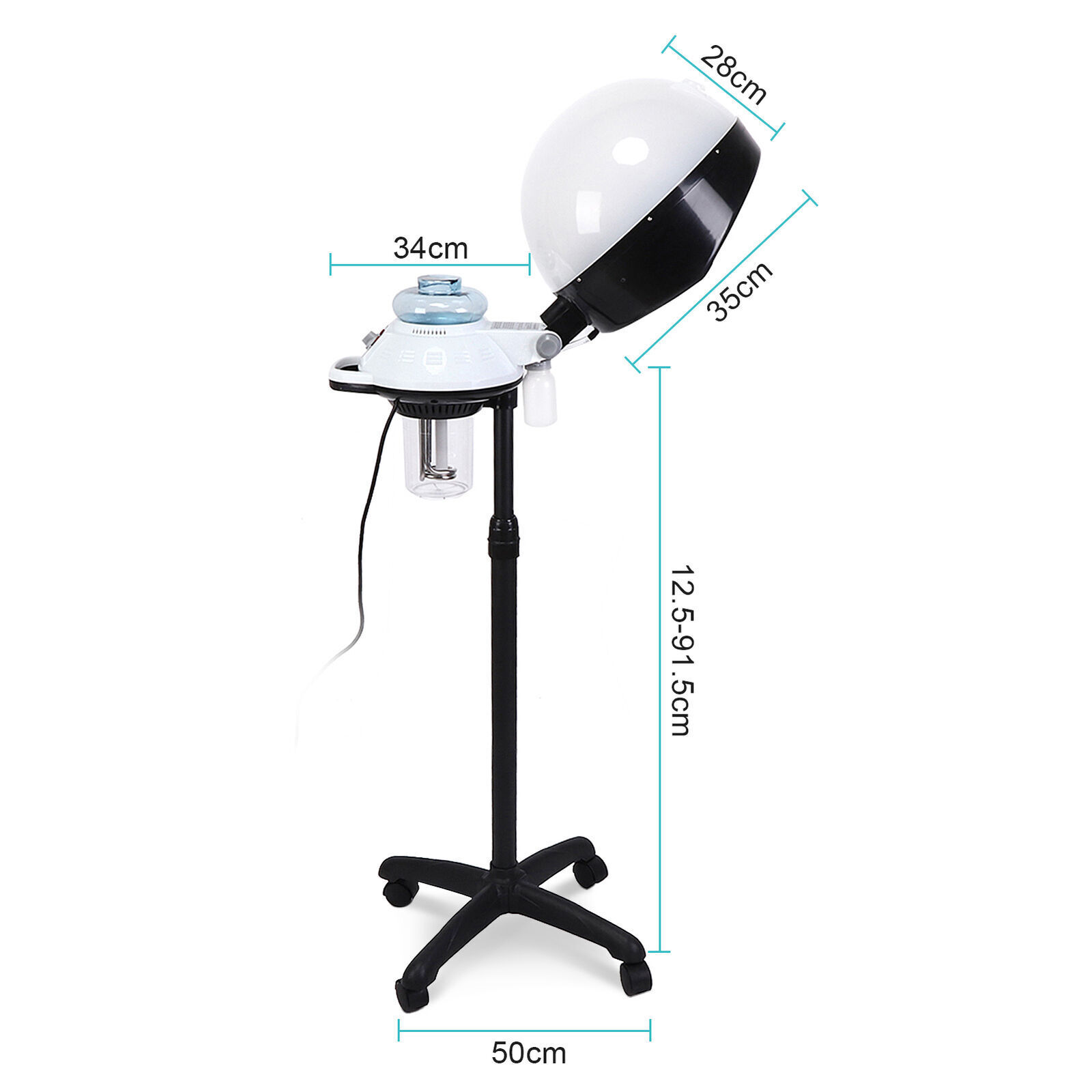 Professional Hair Hot Steamer Floor Stand Beauty Hair Steamer SPA