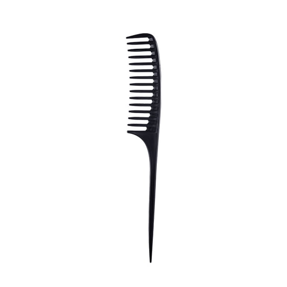 Professional Hair Styling Comb Wide Teeth Pointed Tail For Precise Parting Highlighting And Updos Ergonomic Handle Salon Tool