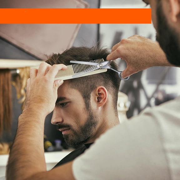 Professional Hair Thinning Shears Barber Hair Cutting Texturizing Teeth Scissors with Case, Ultra Sharp Blades for Salon Home Hairdressing