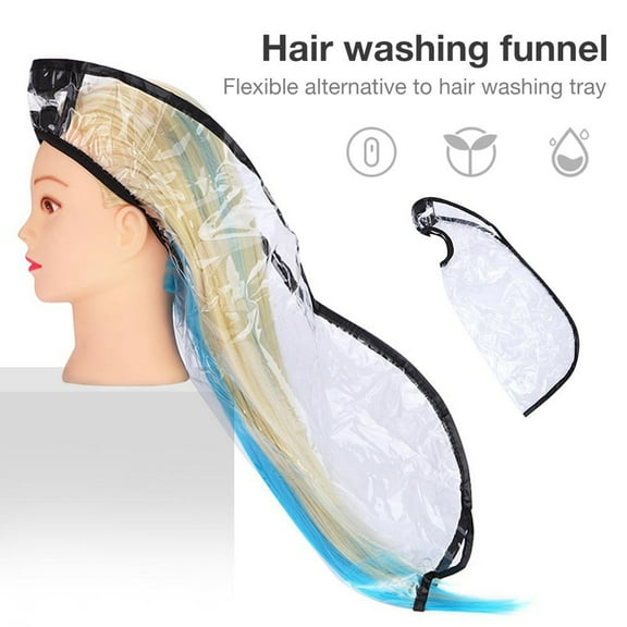 Professional Hair Washing Funnel - Shampoo & Styling Tool, Waterproof Design for Home and Salon Use