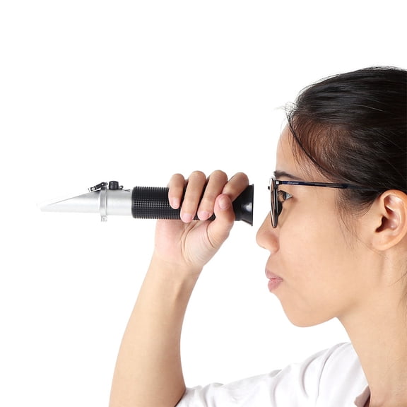 Professional Handheld Alcohol 0-80% Test Refractometer Wine Tester Meter Measure Instrument, Alcohol Tester, Wine Tester