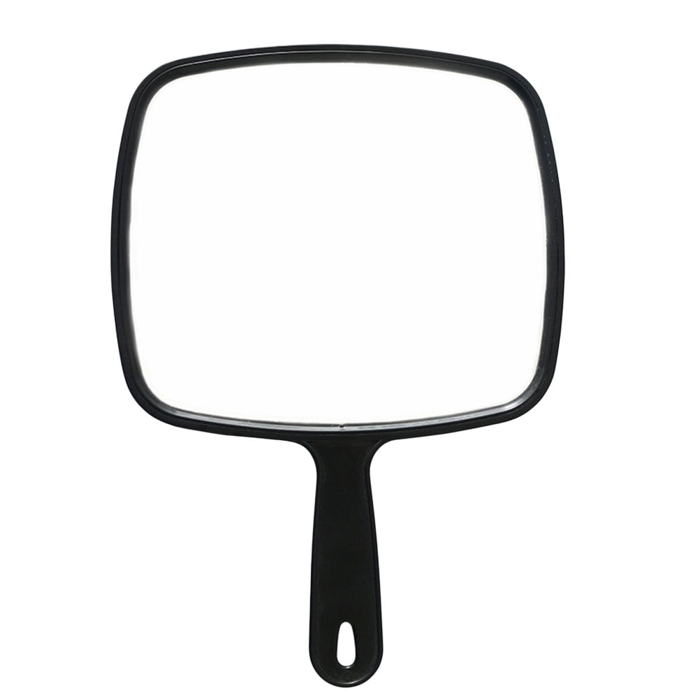 Professional Handheld Salon Barbers Hairdressers Mirror with Handle
