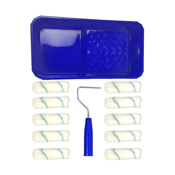 Professional Handheld Wall Paint Brush 4inch Foams Roller Brushes Painting Tools for Efficient and Smooth
