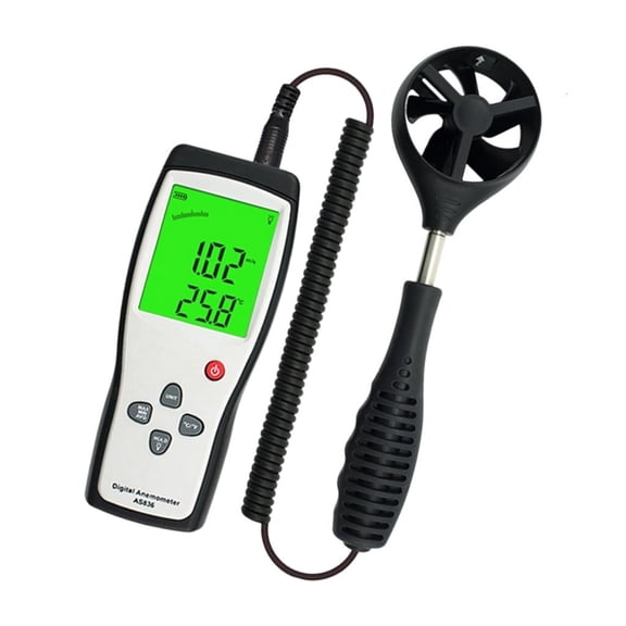 Professional Handheld Wind Gauge Meter With Wide Ranges 0.3-45m/s Anemometer