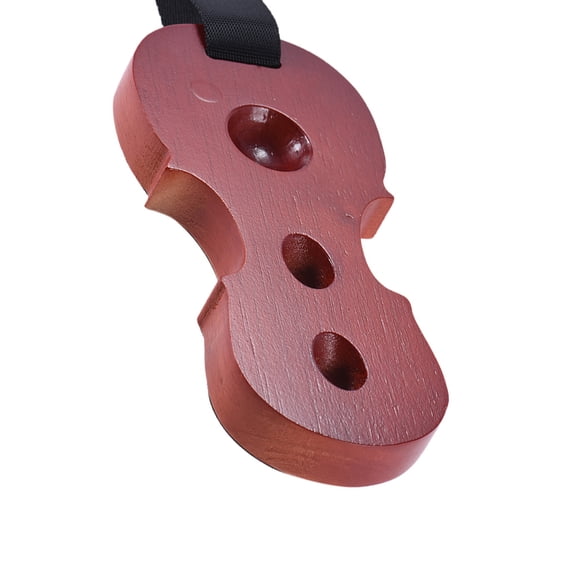 Professional Hardwood Cello Endpin Holder Non-Slip Pad Wood Anchor Stop Rest Protector (5.5 x 2.6 Inches / 13.9 x 6.7 cm)