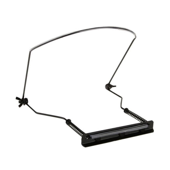 Professional Harmonica Neck Rack Mount Holder Stand Holes Metal Frame