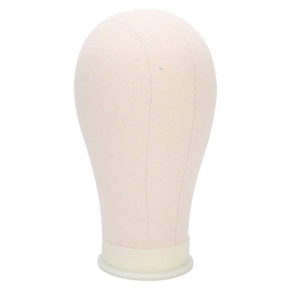 Professional Head For Styling And Display, Canvas Mannequin With Moisture-Resistant Canvas And Polyurethane Inside For Salon And Educational Settings (22 Inch)