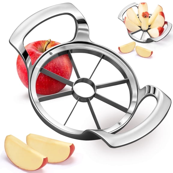 Professional Heavy Duty Apple Cutter -304 Stainless Steel Apple Corer Tool