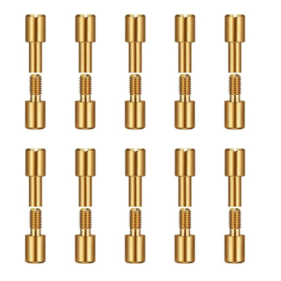 Professional Heavy Duty Lock Rivets Handle Rivets Set Screw Bracket Bolts Fasteners For DIYer Enthusiasts Crafting 10pcs