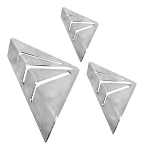 Professional Heavy Duty Metalworking Miter Square, Carpenter Triangle Ruler with Angle Guides, Precision Measuring Tool for DIY Projects Framing