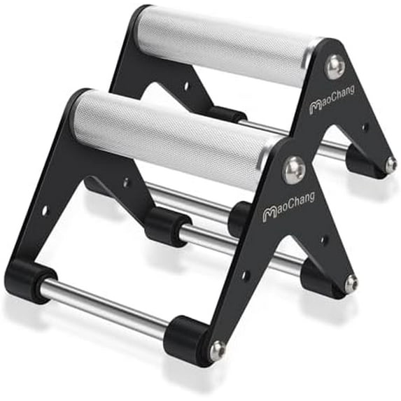 Professional Heavy duty Push Up Grips, Stainless Steel Workout Bars for Strength Training Max Load 500lbs