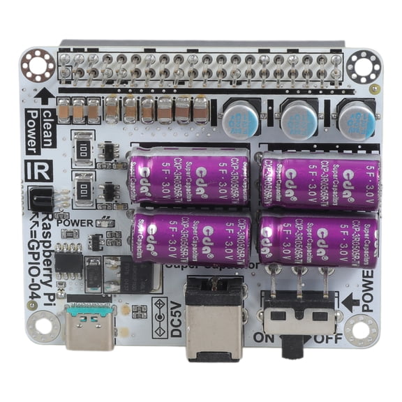 Professional HiFi Power Filter Super Capacitor Module for Music Players Minimize Distortion for Music Players