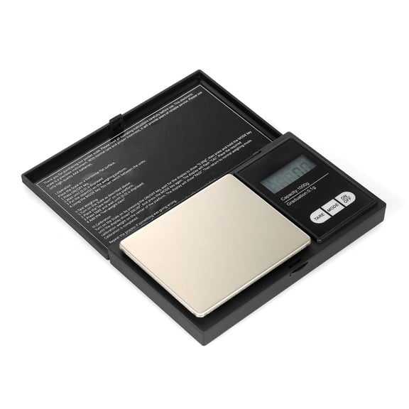 Professional High Precision Mini Digital Scale 500g 0.01g Pocket Electronic Scale for Gold Jewelry Powder, Backlit Display 7 Units (5x3.03x0.79 inches / 12.7x7.7x2 cm)