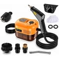 thumbnail image 1 of Professional High-Pressure 1800ml Rapid-Heating Steam Cleaner, 2500W High Temperature Pressurized Steamer with 6 Adjustable Levels for Kitchen, Bathroom, Furniture, Car, Windows (Beige) - ORANGE, 1 of 7