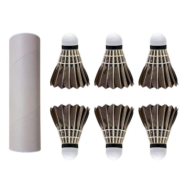 Badminton Shuttlecocks 24 Pack Nylon Birdies With Cork Head For Outdoor Play