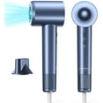 thumbnail image 1 of Professional High Speed Hairdryer with 150,000 RPM Motor for Fast Drying, Ionic Blow Dryer, 5 Temps/3 Speeds Lightweight Hairdryer with Magnetic Nozzle for Home Travel, 1 of 12