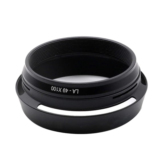 Professional Hollow Out Lens Hoods for X100V X100F X100S X100T X70 with 49mm Adapter Rings Included