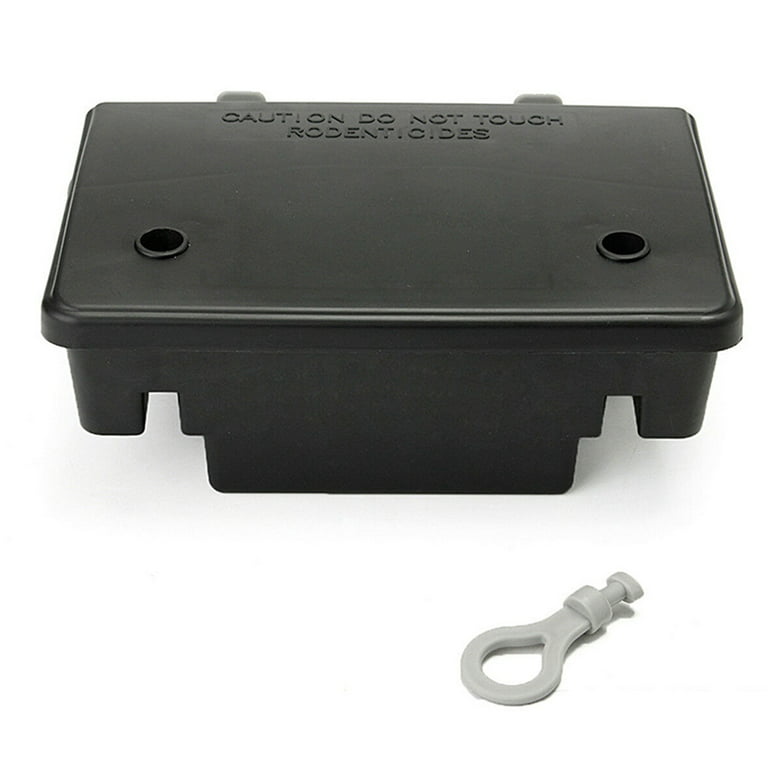 Professional Home Rat Mouse Rodent Bait Block Trap Station Box Case with Key  