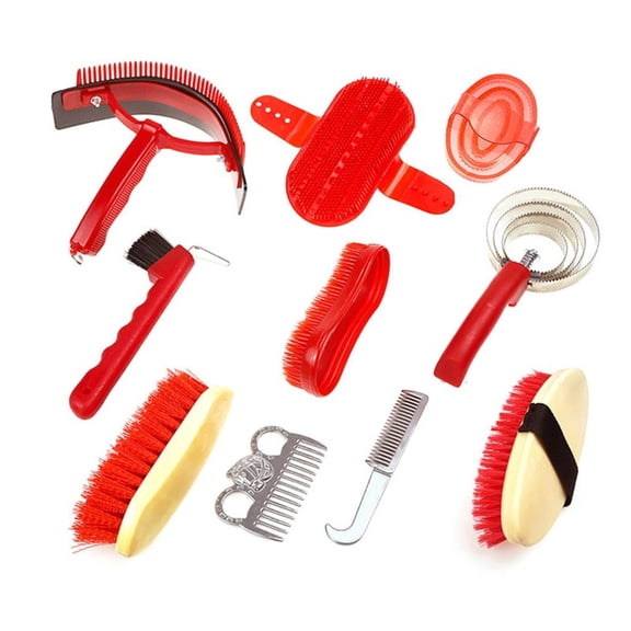 Professional Horse Care Essential Grooming Tool Light weight Brushes For Show Stable And Everyday Use