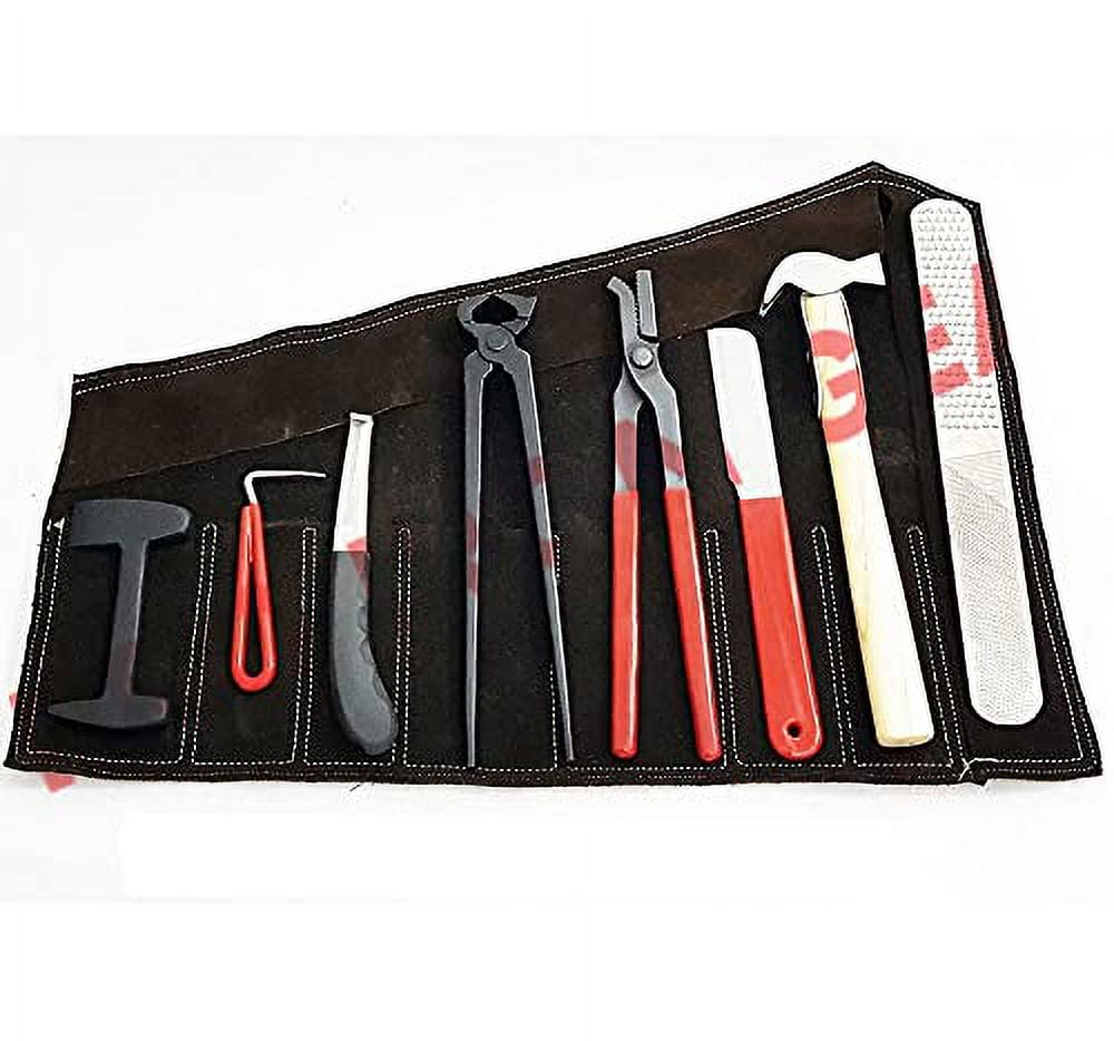 Professional Horse Tool Kit Farrier Tool Kit,8 Pieces Instruments Kit