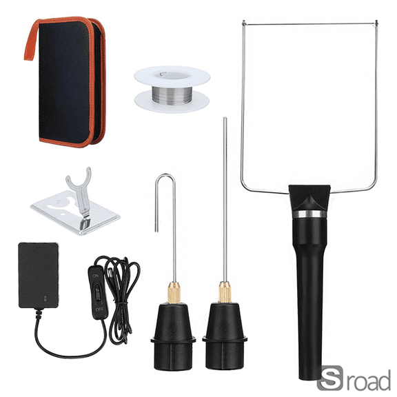 Professional Hot Wire Foam Cutter Tool Set, 3-in-1 Precision Styrofoam Cutting Machine & Pen Knife For DIY Craft, Model Making, Insulation Board