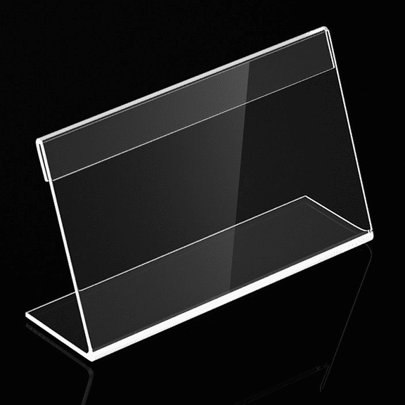 Professional Impact, Clear Acrylic Protective Packaging Acrylic Sign Display With Scratch Resistant Film For Business Conference Office Hotel